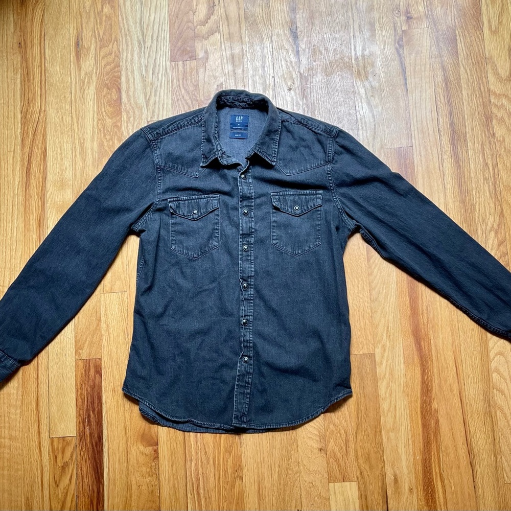 Denim Button Up